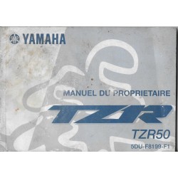 YAMAHA TZR 50 type 5DU de 2005 (01 / 2005)