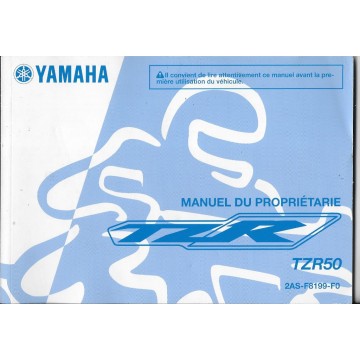 YAMAHA TZR 50 type 2AS de 2012 (03 / 2012)