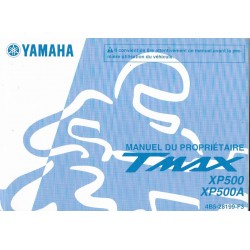YAMAHA  T-MAX XP 500 et 500 A de 2010  Type 4B5  (09 / 09) 