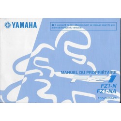 YAMAHA FZ1-N et FZ1-NA type 1EC de 2011 (08 /  2010) 