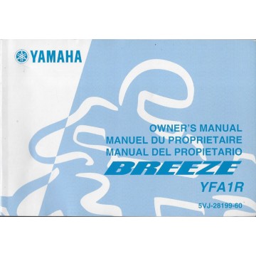 manuel du propriétaire quad Yamaha BREEZE 124cc