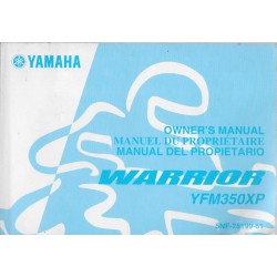 quad YAMAHA WARRIOR YFM 350 XP