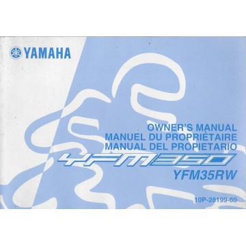 YAMAHA  quad YFM35RW 2006