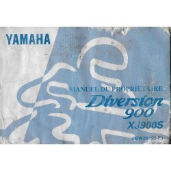 YAMAHA XJS 900 Diversion de 1996 type 4KM (06 / 1996)