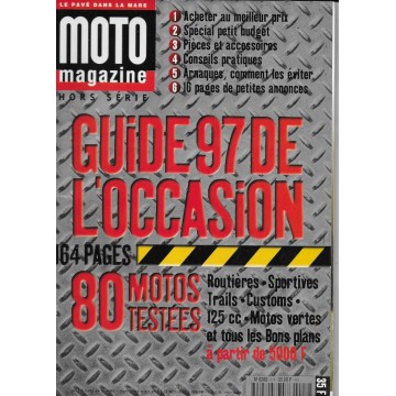 Moto Magazine Hors-série guide de l'occasion 1997