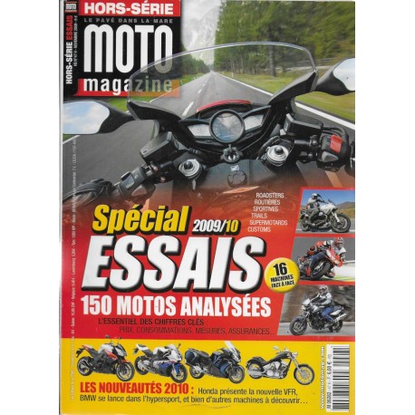 Moto Magazine hors-série spécial essais 2009/10