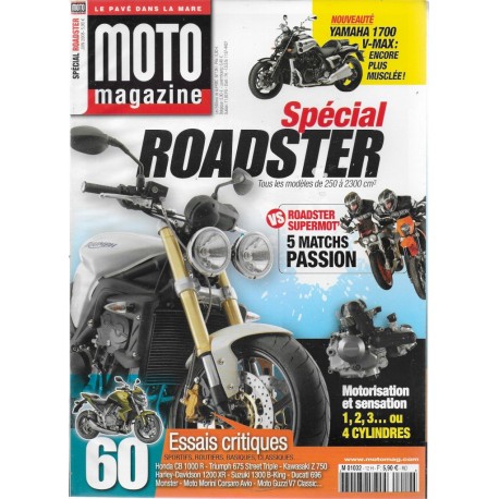Moto Magazine Spécial Roadster juin 2008