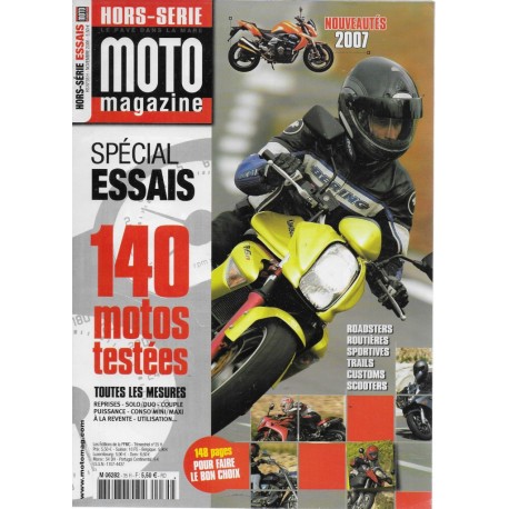 Moto Magazine hors-série spécial essais 2006