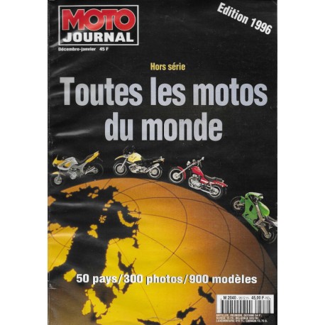 MOTO- JOURNAL Toutes les motos du monde 1996