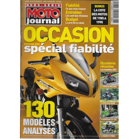 Moto Journal Hors-série Occasion spécial fiabilité 2003