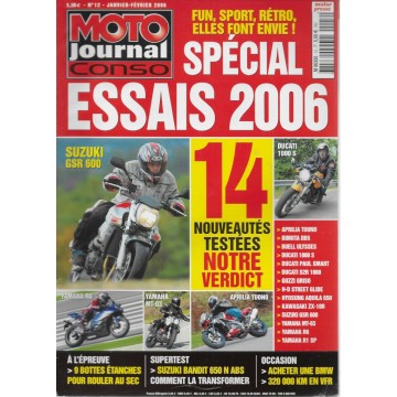 Moto Conso Spécial essais 2006