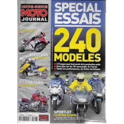 Moto Journal hors-série Spécial essais 2001