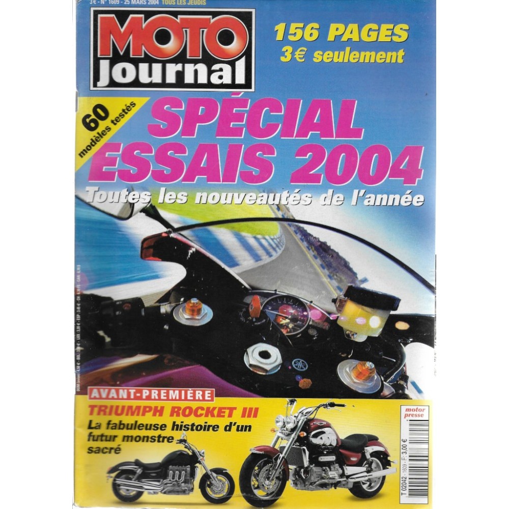 Moto Journal hors-série Spécial essais 2004