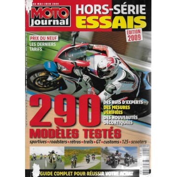 Moto Journal hors-série Spécial essais 2009