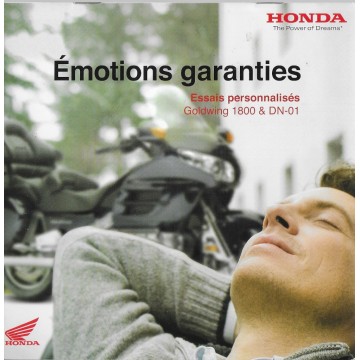 HONDA émotions garanties (essais GL 1800 et DN-01)