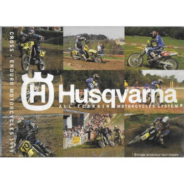 HUSQVARNA Catalogue gamme motos de 1999