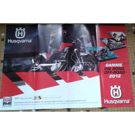 HUSQVARNA Prospectus  gamme route / tout- terrain de 2012 (