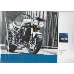 Triumph Motorcycle Range 2006