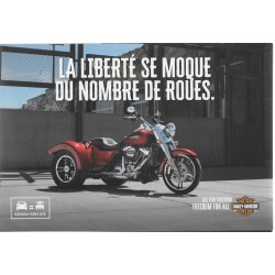 Dépliant Harley-Davidson Freewheeler-Tri Glide