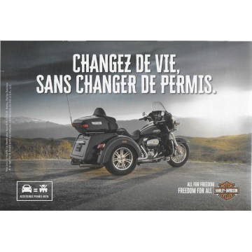 Dépliant Harley-Davidson Freewheeler-Tri Glide