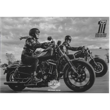 Catalogue Harley-Davidson série Dark Custom 2016
