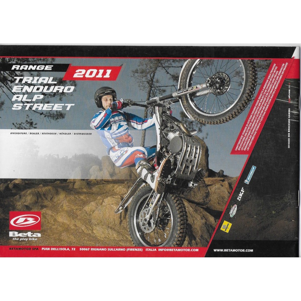 BETA Catalogue Gamme  2011