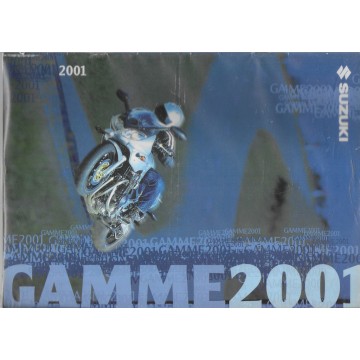 SUZUKI Catalogue Gamme motos de 2001