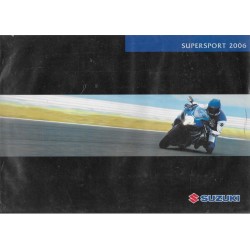 SUZUKI Catalogue Gamme Supersport de 2006