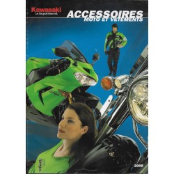 KAWASAKI 2005 (Catalogue accessoires motos et vêtements)