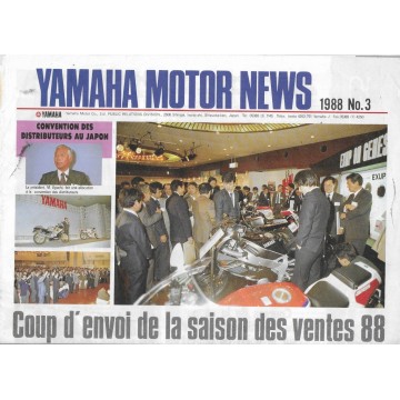 YAMAHA 1988 (newsletter réseau n° 3 de 1988)