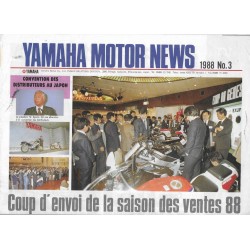 YAMAHA 1988 (newsletter réseau n° 3 de 1988)