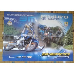 SHERCO 50cc Enduro et Supermotard (affiche 60cm X 42cm)