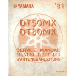 YAMAHA  DT 50 / 80 MX 5j0