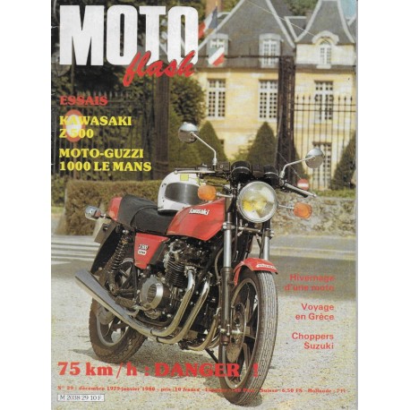 MOTO FLASH n° 29 (décembre 1979 / janvier 1980)
