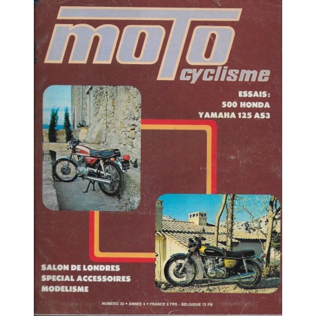 MOTOCYCLISME  n° 33