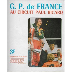 MOTOCYCLISME GP de France 1973 (supplément du n° 46)