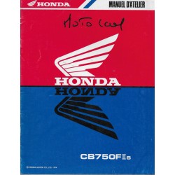 HONDA CB 750 FII s de 1995 (manuel additif 09 / 1994)