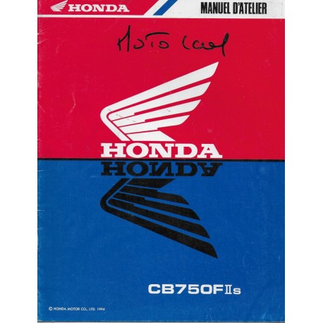 HONDA CB 750 FII s de 1995 (manuel additif 09 / 1994)