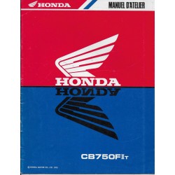 HONDA CB 750 FII t de 1996 (manuel additif 10 / 1995)