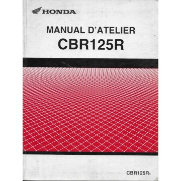 HONDA CBR 125 R4 de 2004 (manuel atelier de base 01 /04)