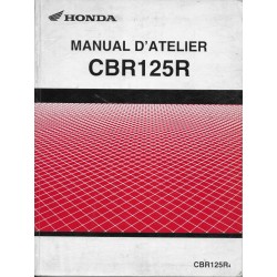 HONDA CBR 125 R4 de 2004 (manuel atelier de base 01 /04)