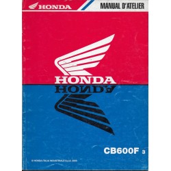 HONDA CB 600 F 3 de 2003 (manuel additif 06 / 2003)