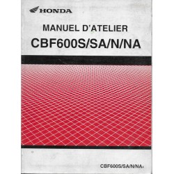 HONDA CBF 600 S / SA / N / NA de 2004 (manuel  04 / 2004)