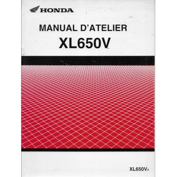 HONDA XL 650 V4 de 2004 (manuel additif 09 / 2003)