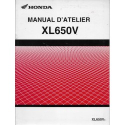HONDA XL 650 V4 de 2004 (manuel additif 09 / 2003)