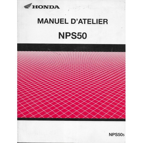HONDA NPS 50 (Zoomer) de 2005 (manuel  08 / 2004)