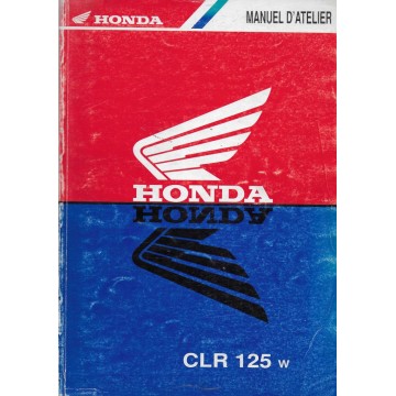 HONDA  CLR 125 Rw de 1998  (manuel atelier 10 / 1997)