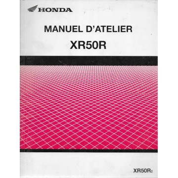 HONDA  XR 50 R de 2002 (manuel atelier 10 / 2001)