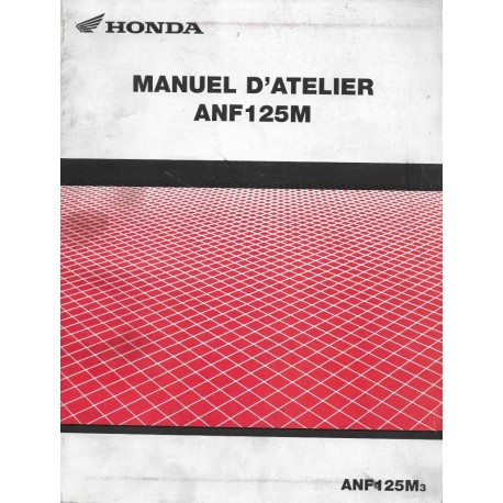 HONDA ANF 125 M de 2003 (Manuel de base 09 / 2003)