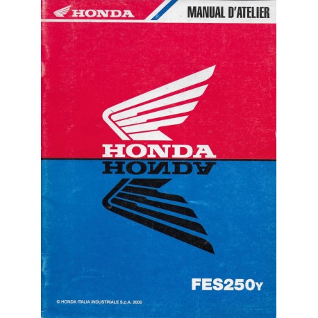 HONDA FES 250 Y de 2000 (Manuel additif  03 / 2000)